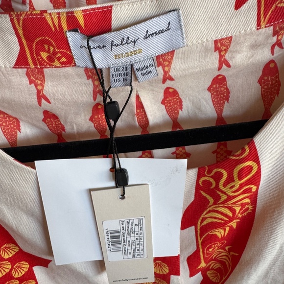 NWT Never Fully Dressed x Caetana vest size 16 & trousers size 18 - Picture 2 of 13